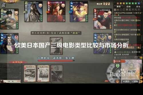 欧美日本国产三级电影类型比较与市场分析