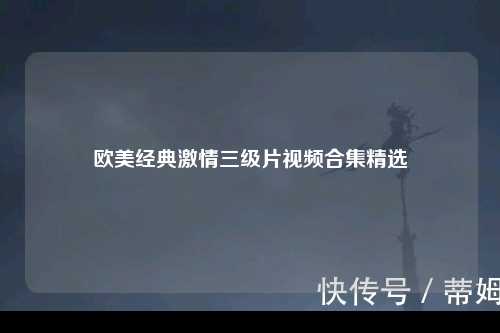 欧美经典激情三级片视频合集精选