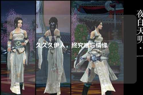久久久伊人，终究难忘情缘