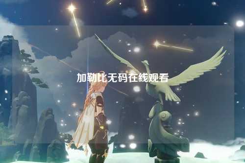 加勒比无码在线观看